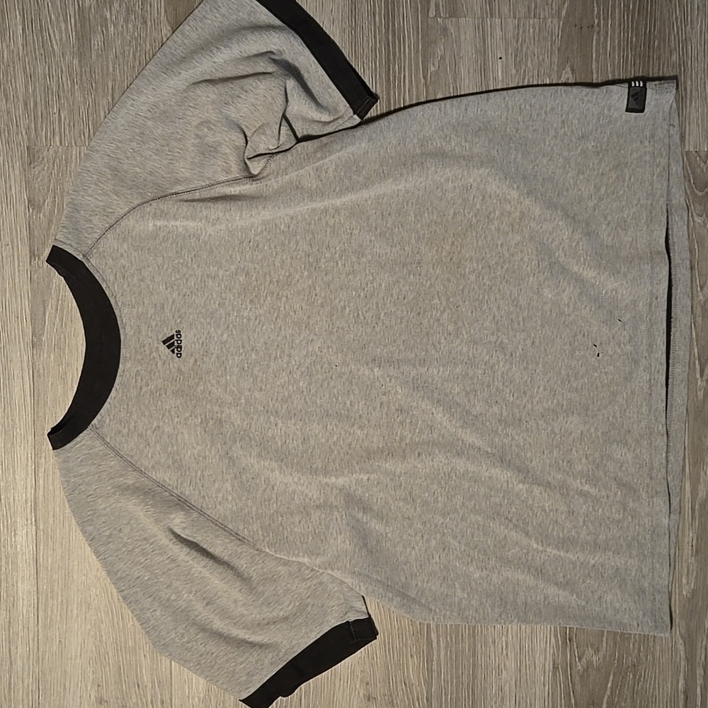Vintage Adidas Embroidered Logo T-Shirt (L)